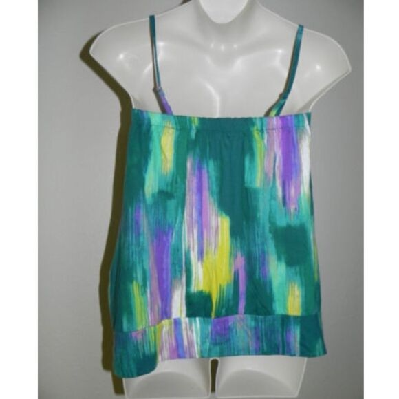 Lane Bryant Cami Blouse Plus Size 14 Fun & Flirty - Picture 2 of 2